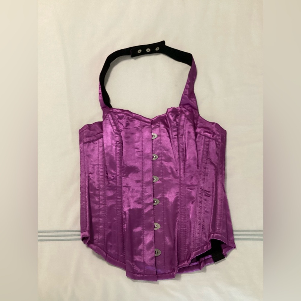 Purple corset
